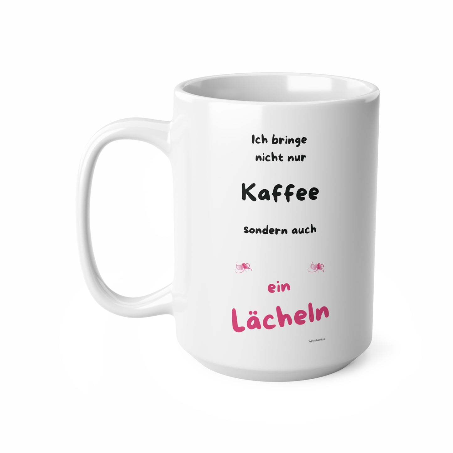 Mokkili Kaffeetasse 440 ml – Niedlicher Keramikbecher für Kaffee, Tee & Kakao | Geschenkidee