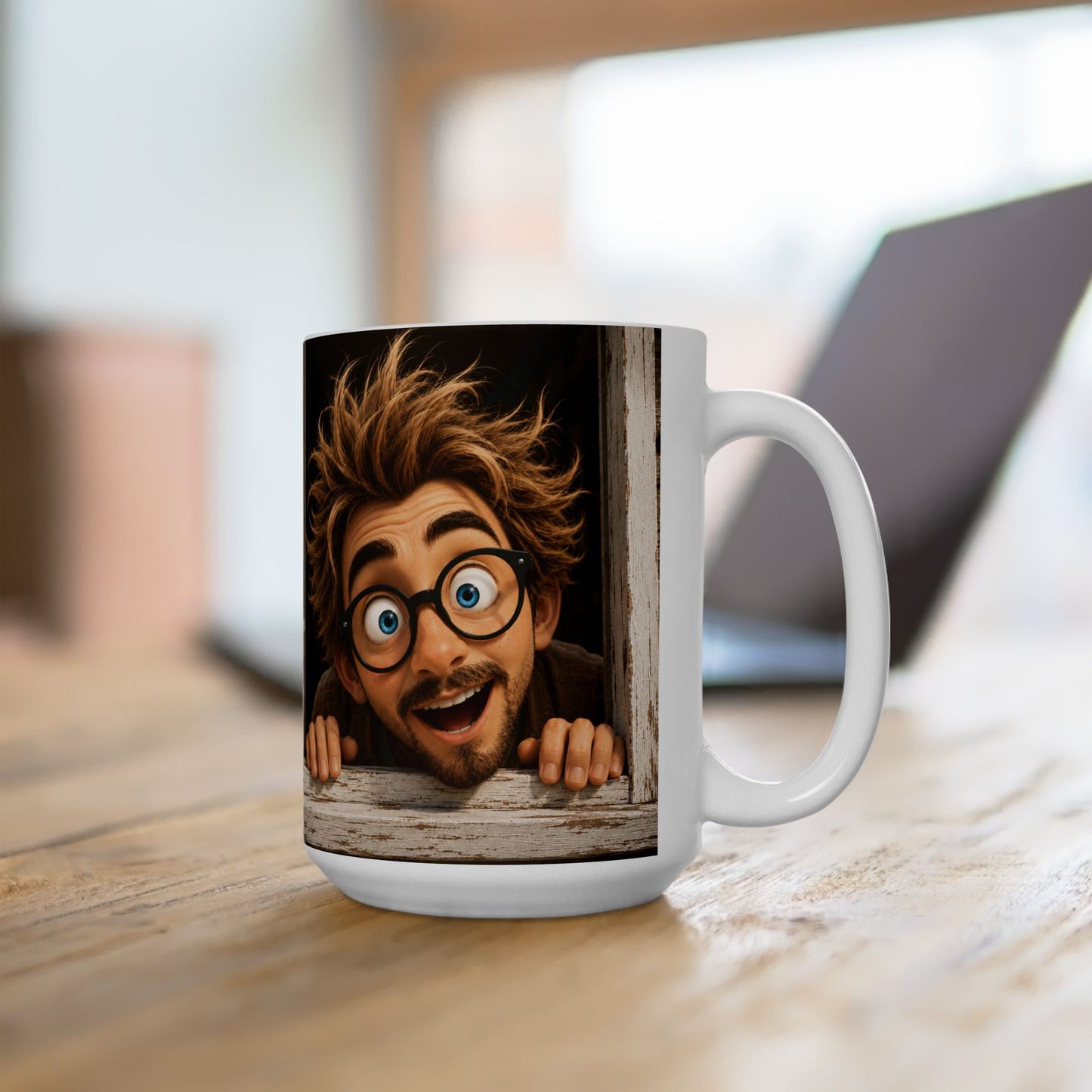 Maxi Mumpitz™ – A Smile, Just for You | Premium Ceramic Mug (11oz & 15oz)